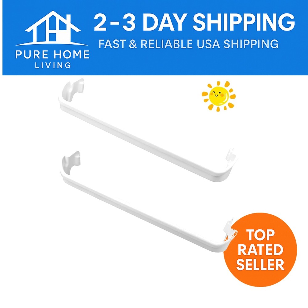 Essential Refrigerator Shelf Bar Set 240534901 & 240534701 - Quality Replacement