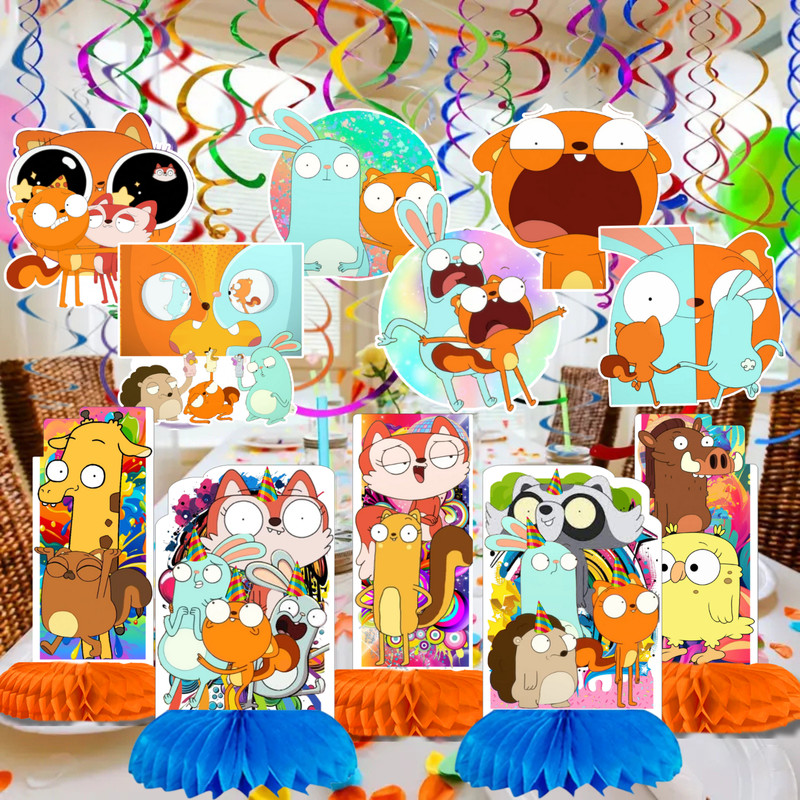 KIFF Tableware THEME plate birthday party supplies favor centerpiece decoration gallery