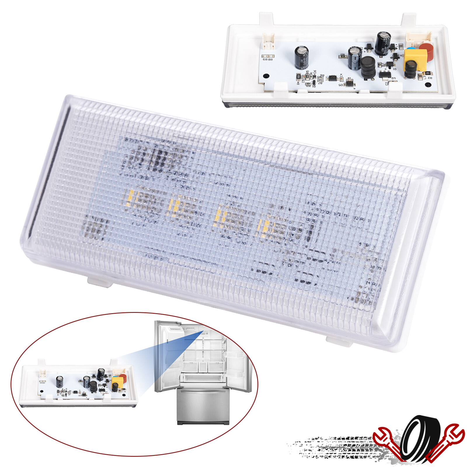 Refrigerator LED Lights For Whirlpool Kenmore #W10515058 AP6022534 PS11755867 gallery