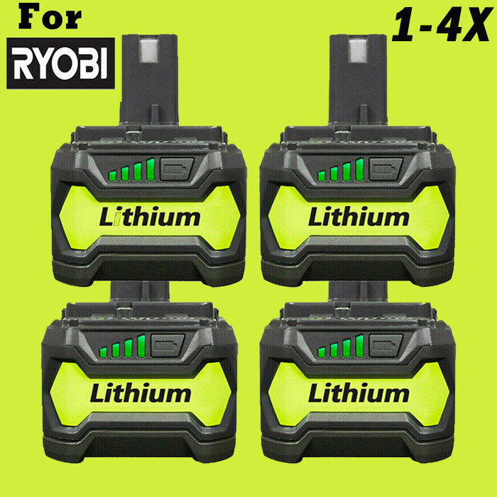 replacement For RYOBI P108 18V 6.0Ah High Capacity Battery 18 Volt Lithium gallery