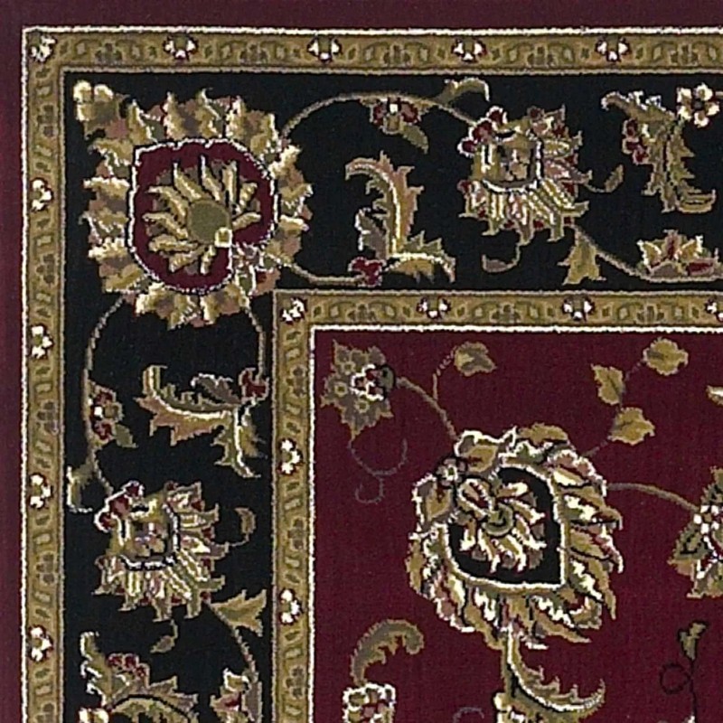 1' X 2' Red Or Black Medieval Inspired Area Rug gallery