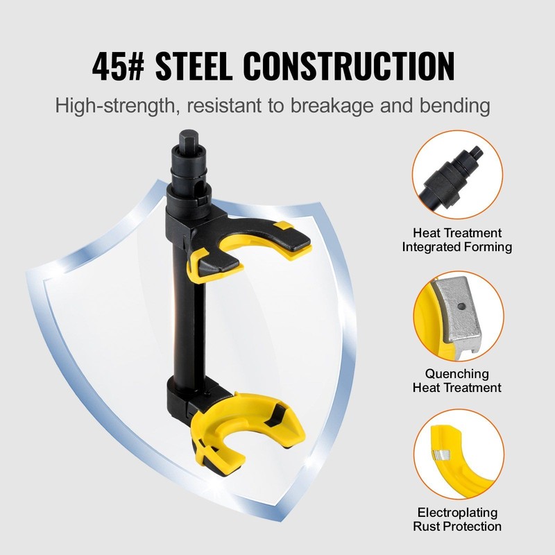 Multi-Vehicle Spring Compressor Set 4500kg with Wide Compression Range Tools gallery