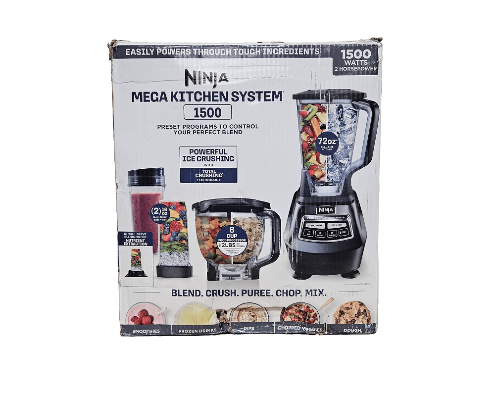 Ninja Mega Kitchen System Blender Processor Nutri Ninja Cups 1500W BL770 gallery