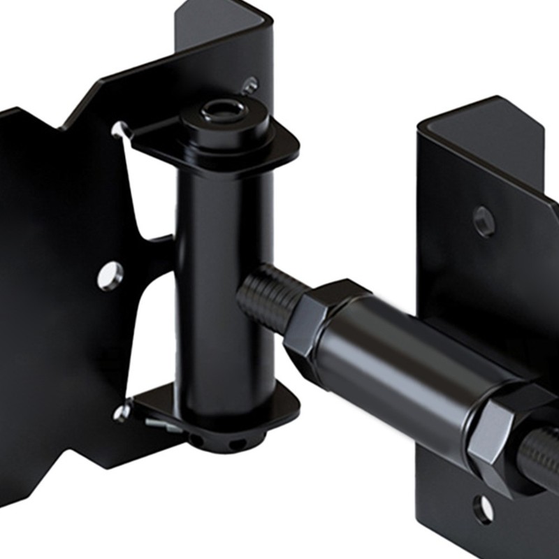 Spring-Actuated Gate Hinges with Adjustable Damping for Controlled Closing gallery