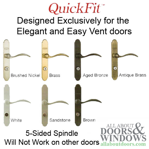 Larson QuickFit 5 Sided Spindle Mortise Lock Body NO Trim Choose Color gallery