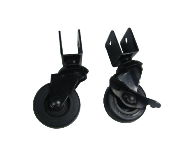 FixtureDisplays? Castor, Metal 3/4 " Locking 10969-2L-4PK gallery