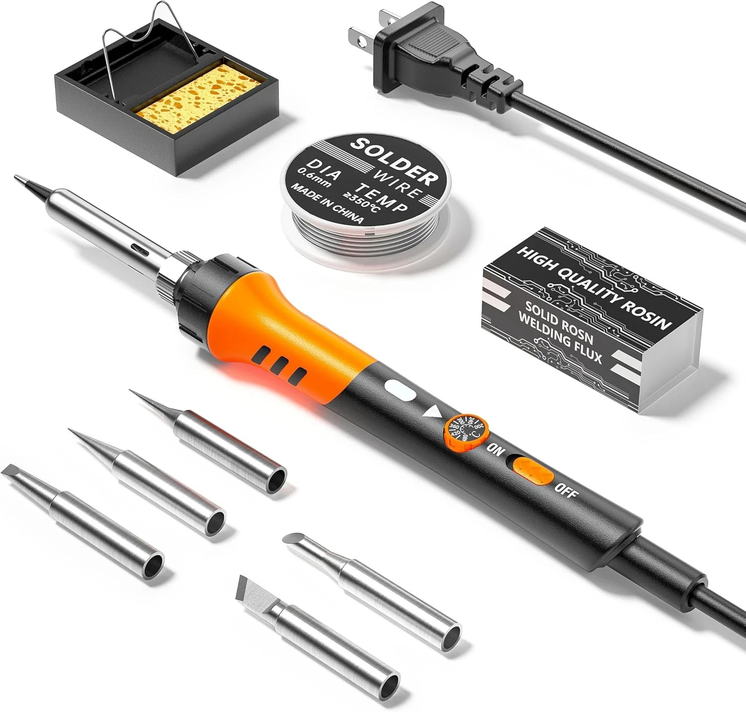 60W Precision Soldering Micro Pen Heavy Duty Kit Small Solder Iron Tool Adjust gallery
