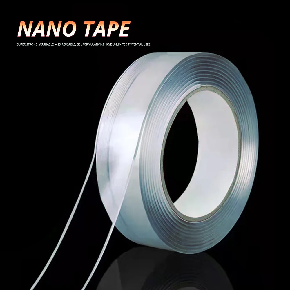ALIEN NANO TAPE Double Sided Removable Mounting Adhesive Traceless Gel No Screws gallery