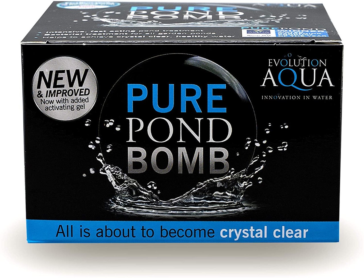 Evolution Aqua Pure Pond Bomb 2 Pack Water Clarity Pond Bomb Gell Ball gallery
