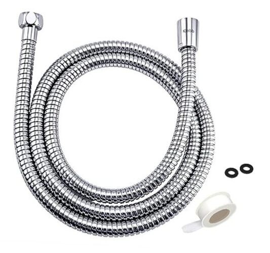 59 Inch/150cm Stainless Steel Handheld Shower Hose, Flexible 59inches Chrome gallery