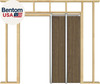 36x96 Pocket Door Frame Kit Soft Close 220lb for 2x4 Stud Wall gallery