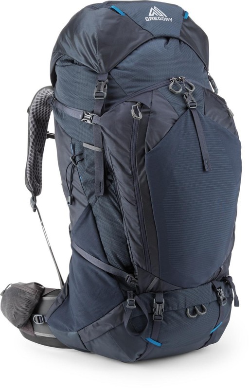 Gregory Baltoro 75 Pack – Blue With Sidekick Daypack Back (Dusk Blue)