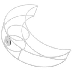 Moon Shape Lampshade Frame Replacement Lamp Frame Wire Lampshade Frame Desk