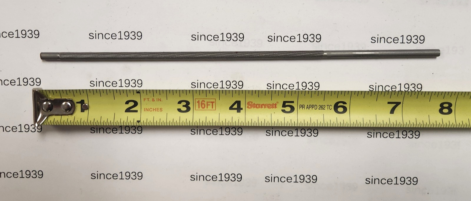 6 In x 5/32 in, Round Chain File, Simonds 73-740210 gallery