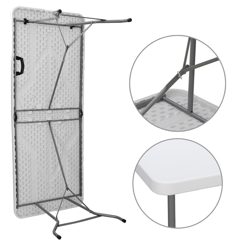 6ft Folding Table Portable Indoor Outdoor Picnic Party Camping Tables gallery