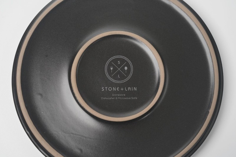 Stone Lain Celina Matte Gray Stoneware Dinner/Salad Plate, Soup/Cereal Bowl PICK gallery