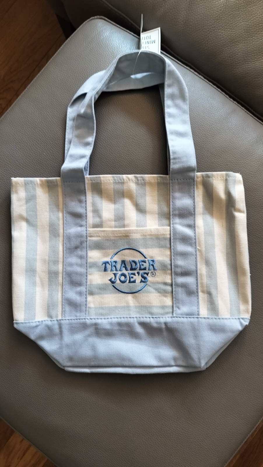 Trader Joe’s 2026 Mini Stripe Canvas Tote Bag gallery
