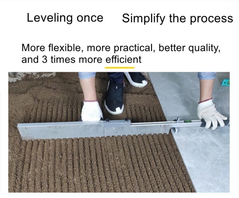 Flat Plasterer Mason Tiling Tools Special Floor Tile Mortar Rake Tile Leveler gallery