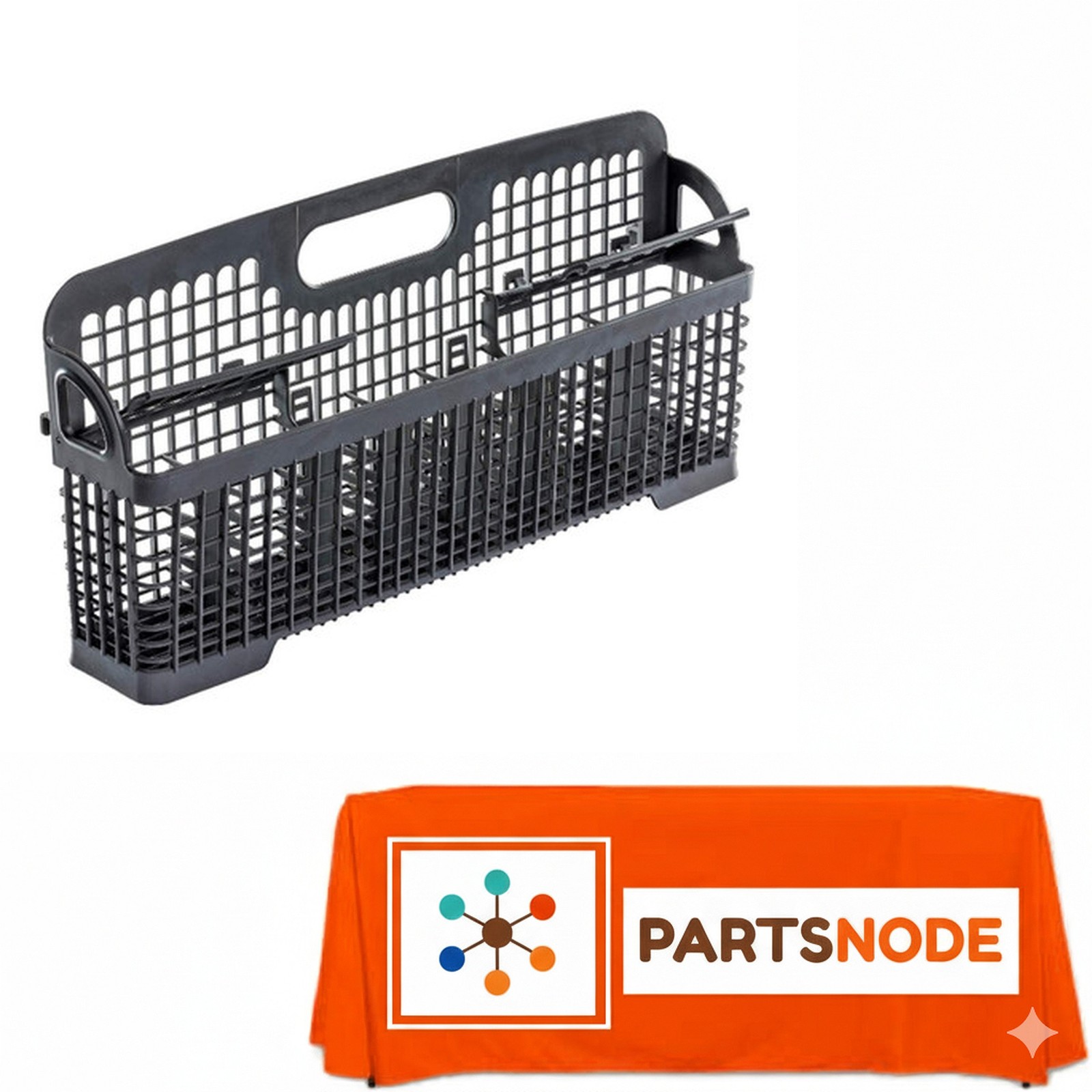 91164711-A For KitchenAid Dishwasher Silverware Basket Gray Part # Model NR1204 gallery