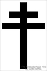 Poster, Many Sizes; Croix De Lorraine, Chosen By General Charles De Gaulle As Th