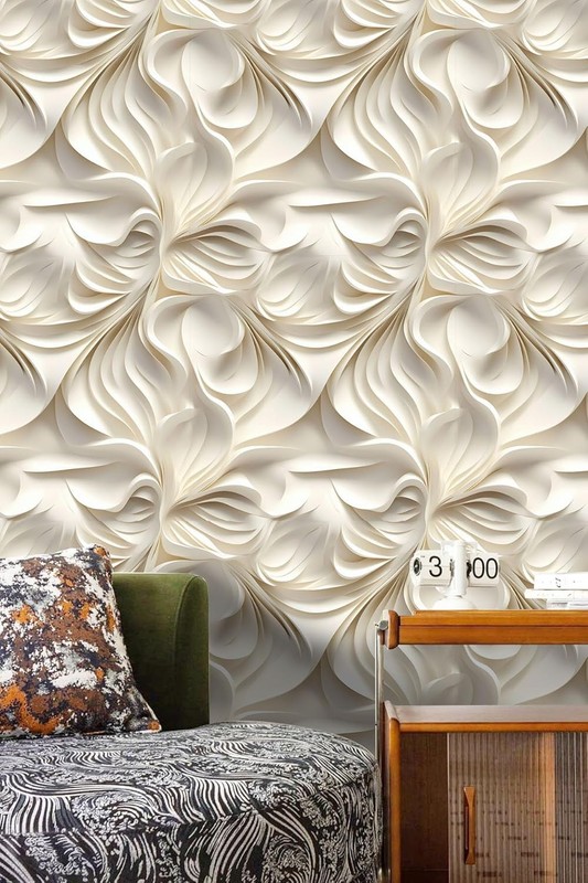 3D Effect Interior Wall Décor Contact Paper Self Adhesive Removable 17.7in x9.8 gallery