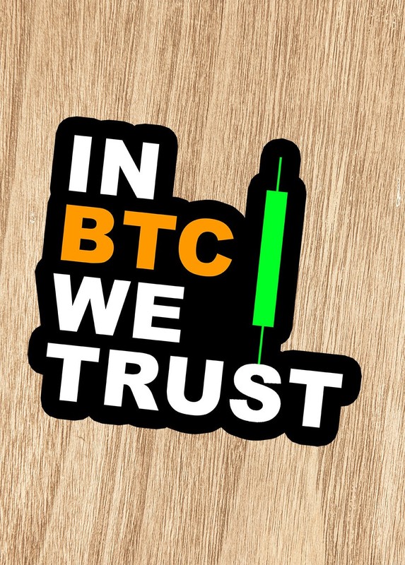 Bitcoin BTC premium 9 sticker pack crypto weatherproof vinyl decal 3 inches gallery