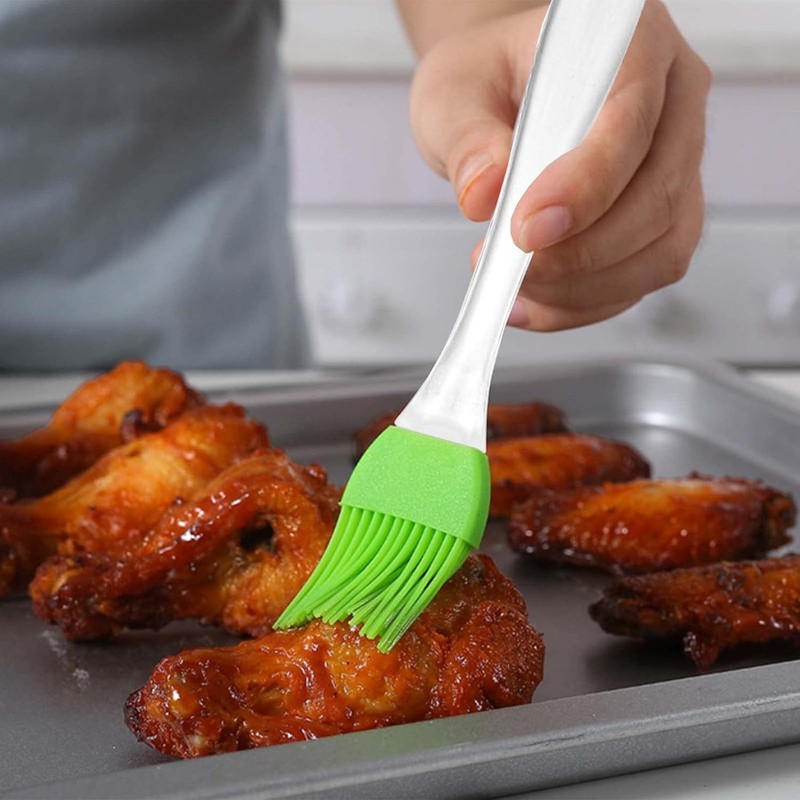 10pc Random Basting Brush Heat Resistant Kitchen Food Brushes for Basting gallery