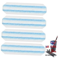 Mop Pads Replacements Compatible with O Cedar H2prO Flat Mop System 4
