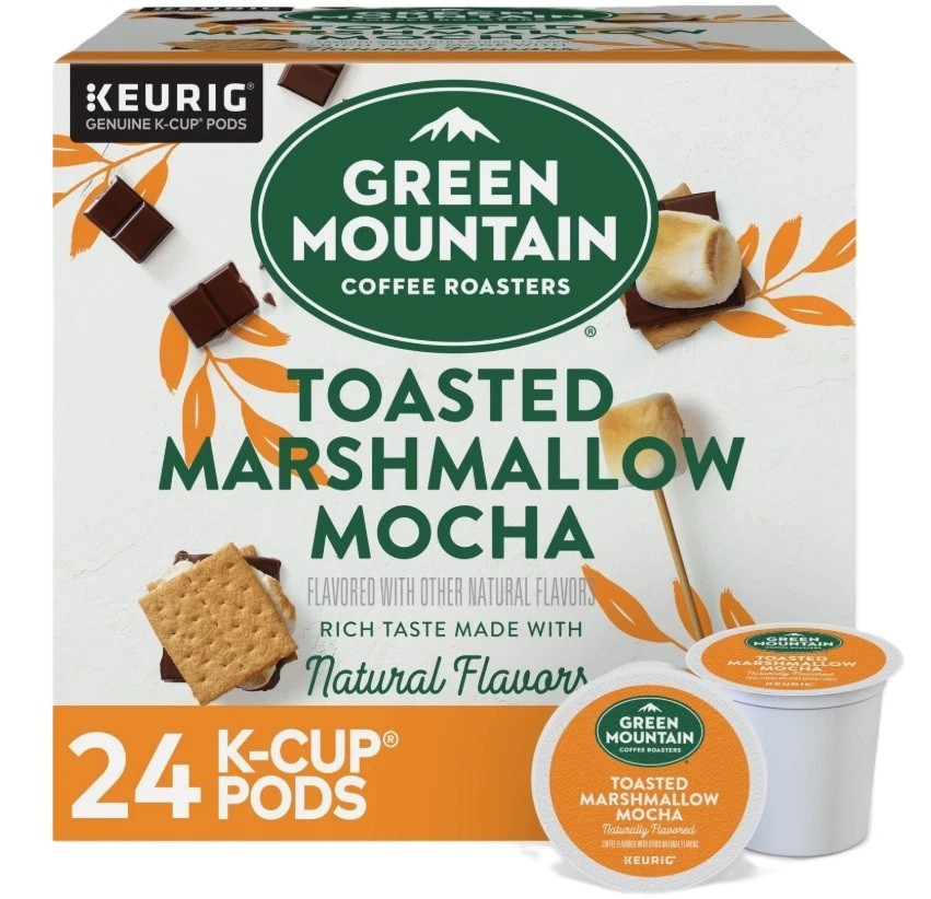 Green Mountain Coffee TOASTED MARSHMALLOW MOCHA Keurig 24 KCups Total JAN 2028 gallery