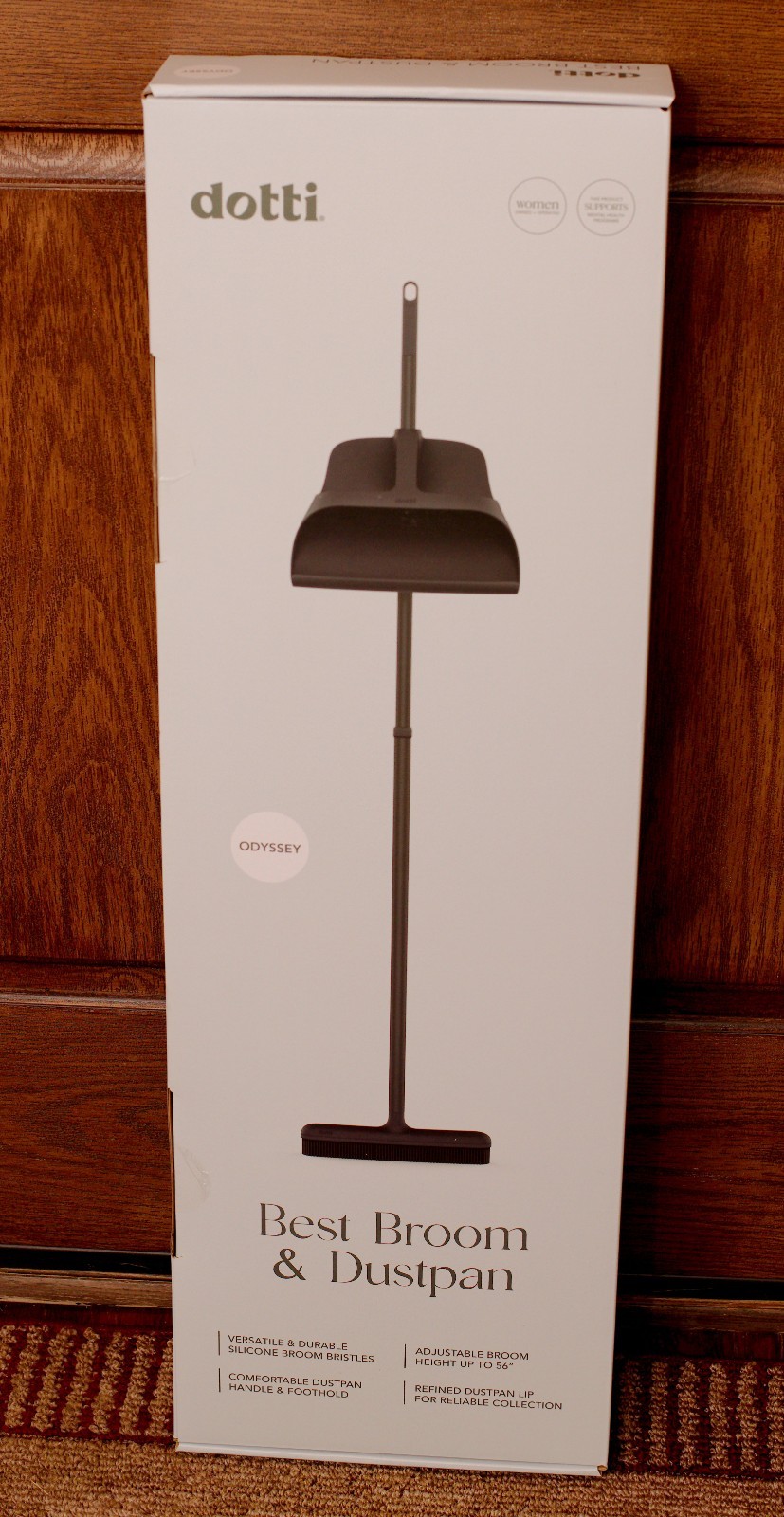 New Dotti Best Broom And Dustpan Set Odyssey Black gallery