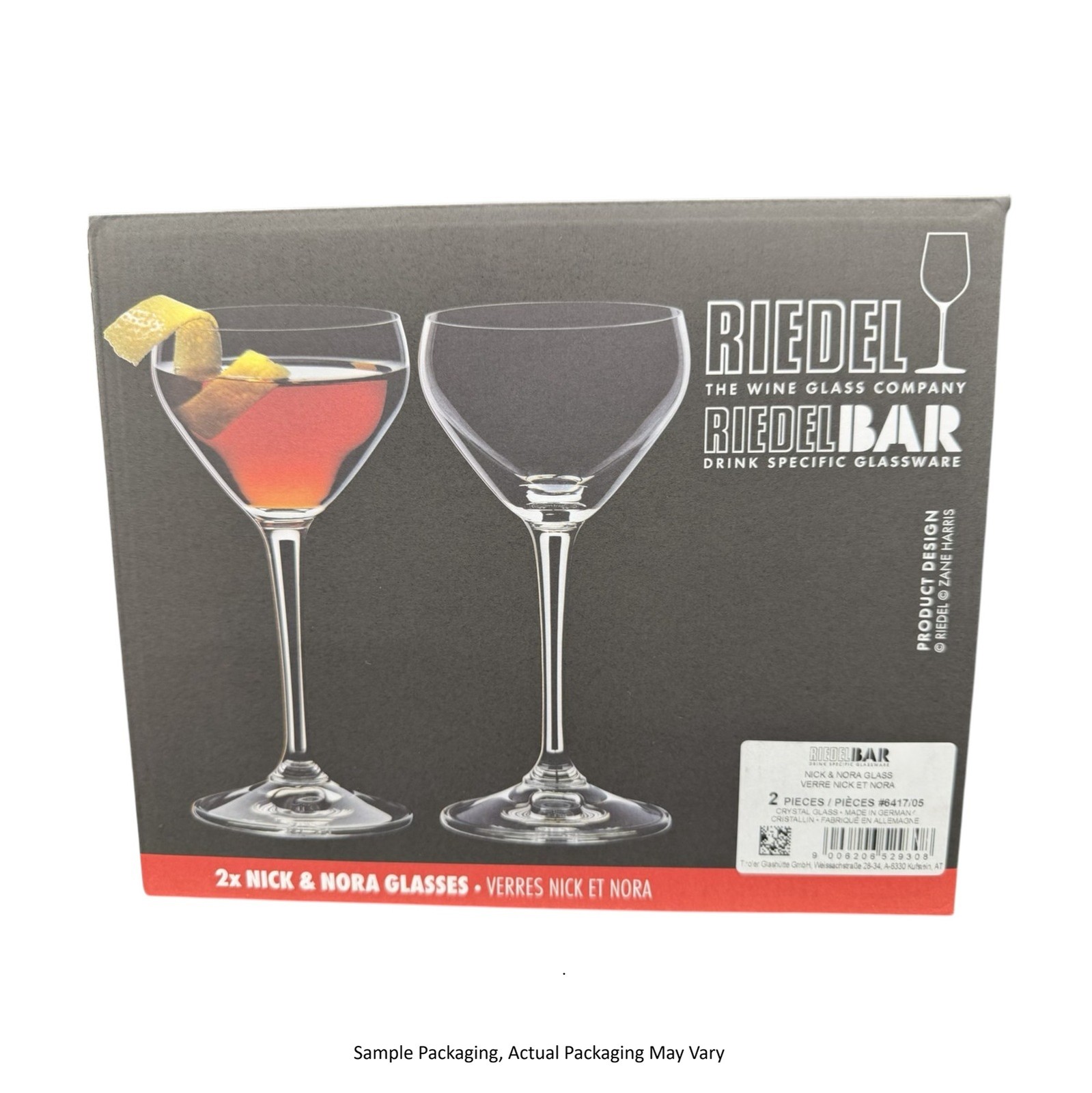 Riedel Fine Crystal Nick & Nora Glass (Set of Two) gallery