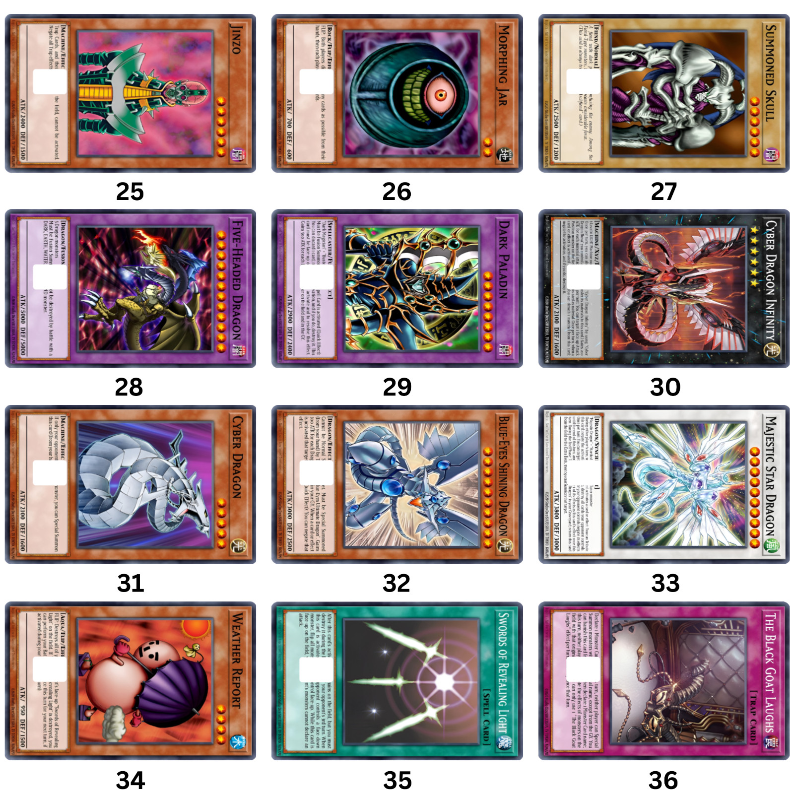 Custom Glossy Yugioh Credit Card Sticker/Cover Decals/High Quality Print gallery
