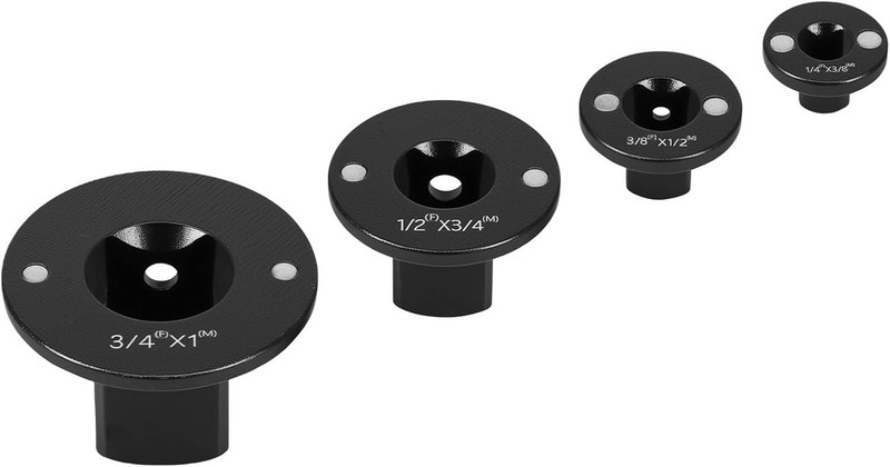 4Pcs Low Profile Impact Socket Adapter Set Drive Ratchet Adapter Set Magnetic gallery