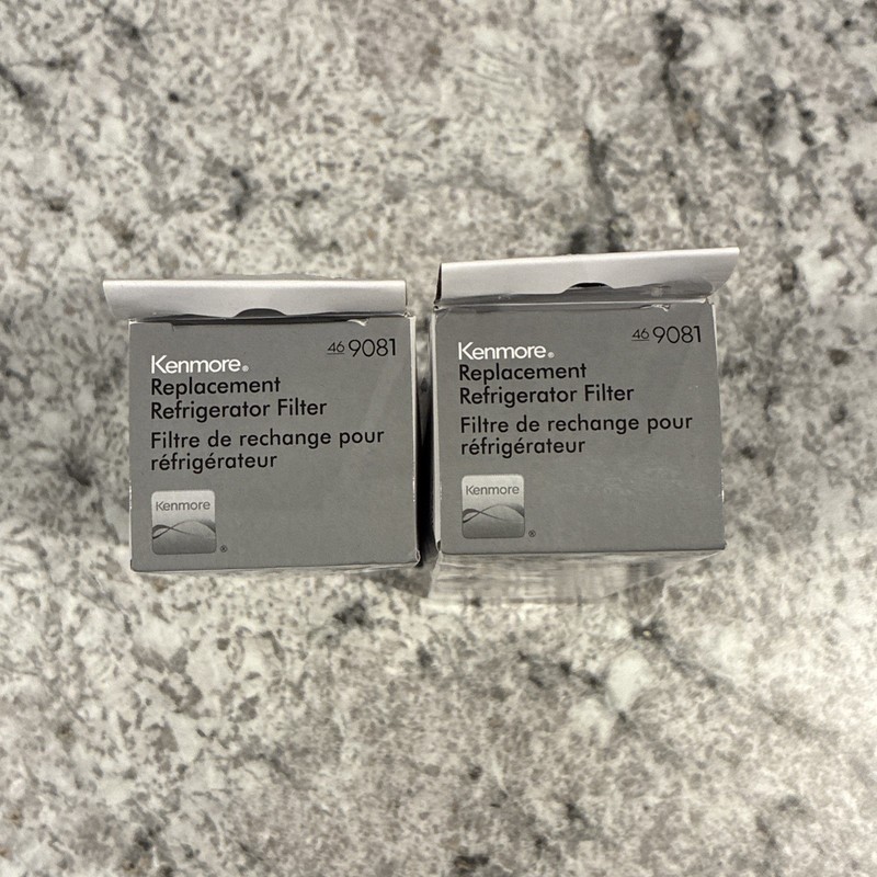 2 Genuine Kenmore 9081 Replacement Refrigerator Water Filter 46-9081 gallery