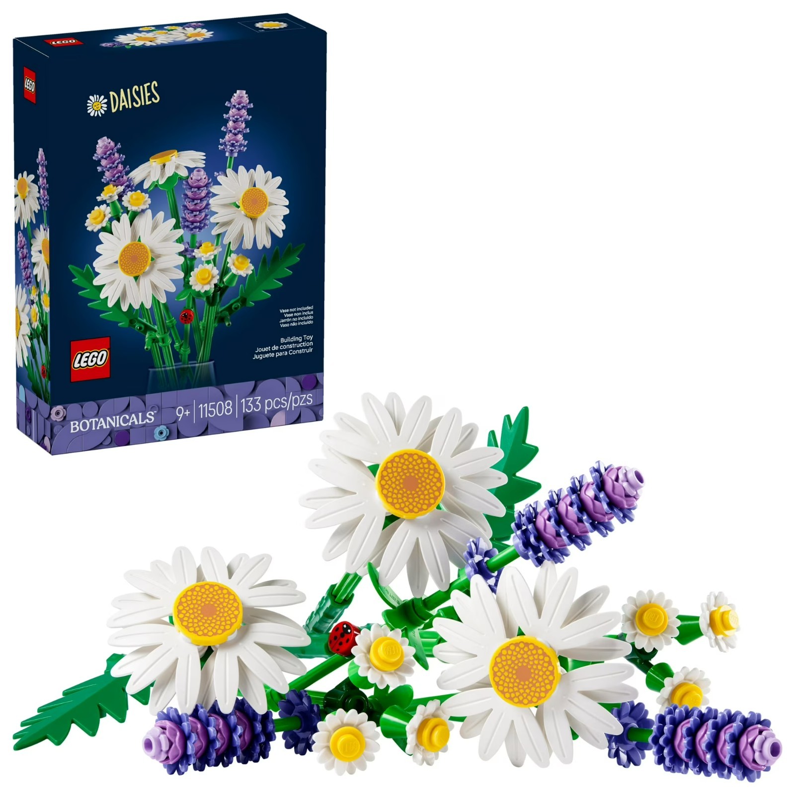 LEGO Botanicals Daisies Building Toy - Easter Gift for Kids & Adults, Ages 9+ gallery