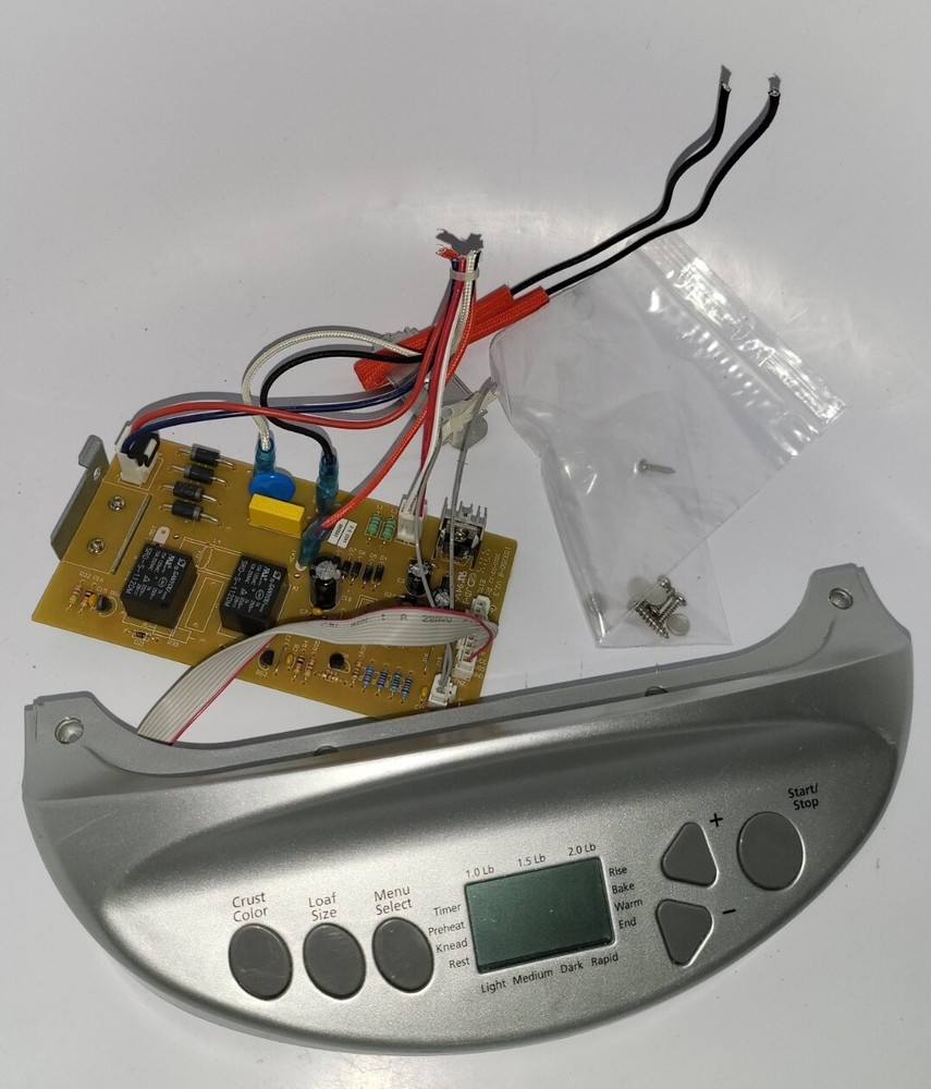 Control Panel, PCB, & Screws for Oster CKSTBR9050 Bread Machine Replacement Part