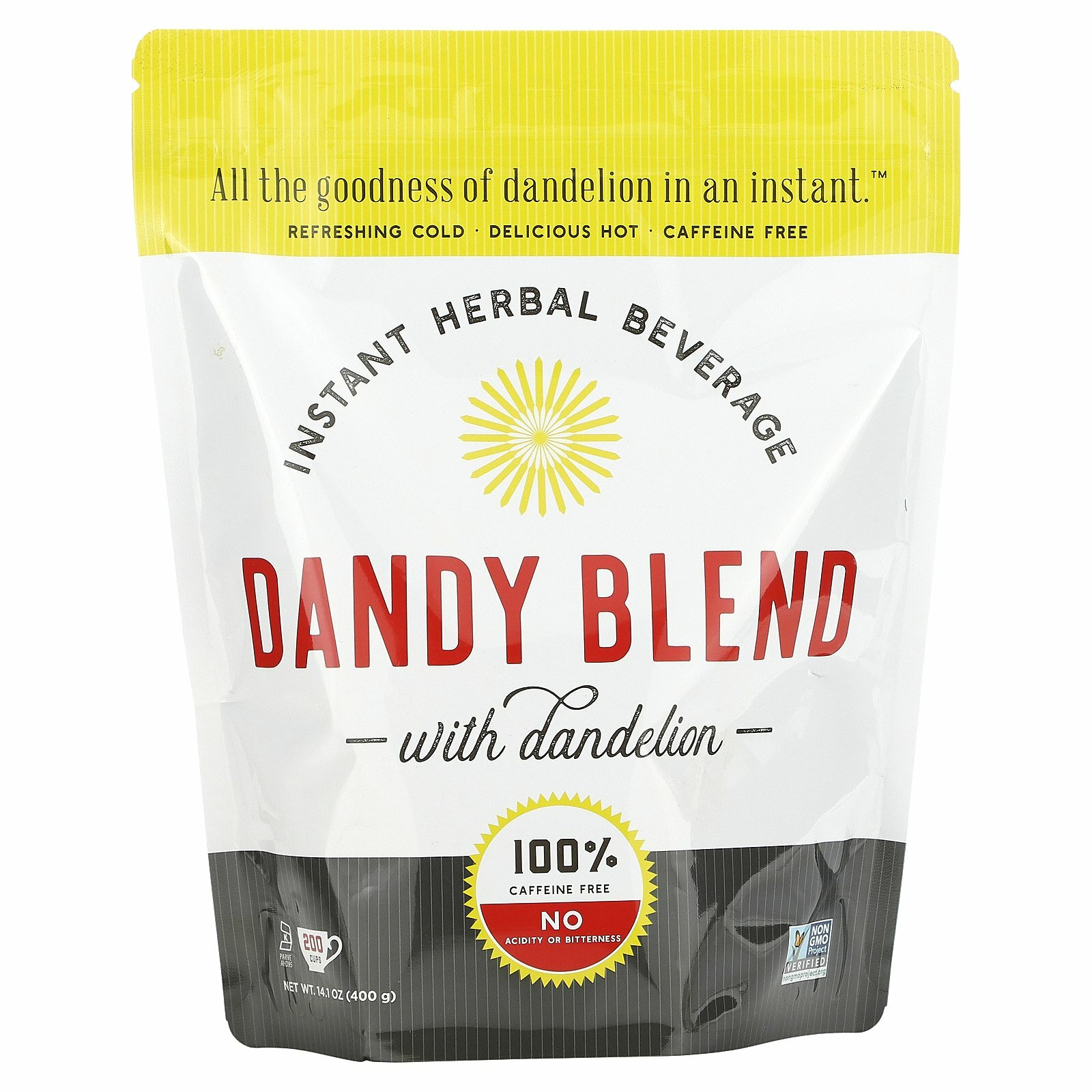 Instant Herbal Beverage with Dandelion, Caffeine Free, 14.1 oz (400 g) gallery