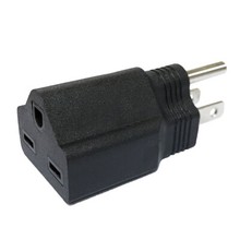 Plug Converter Adapter 240V to 120V (220V to 110V) gallery