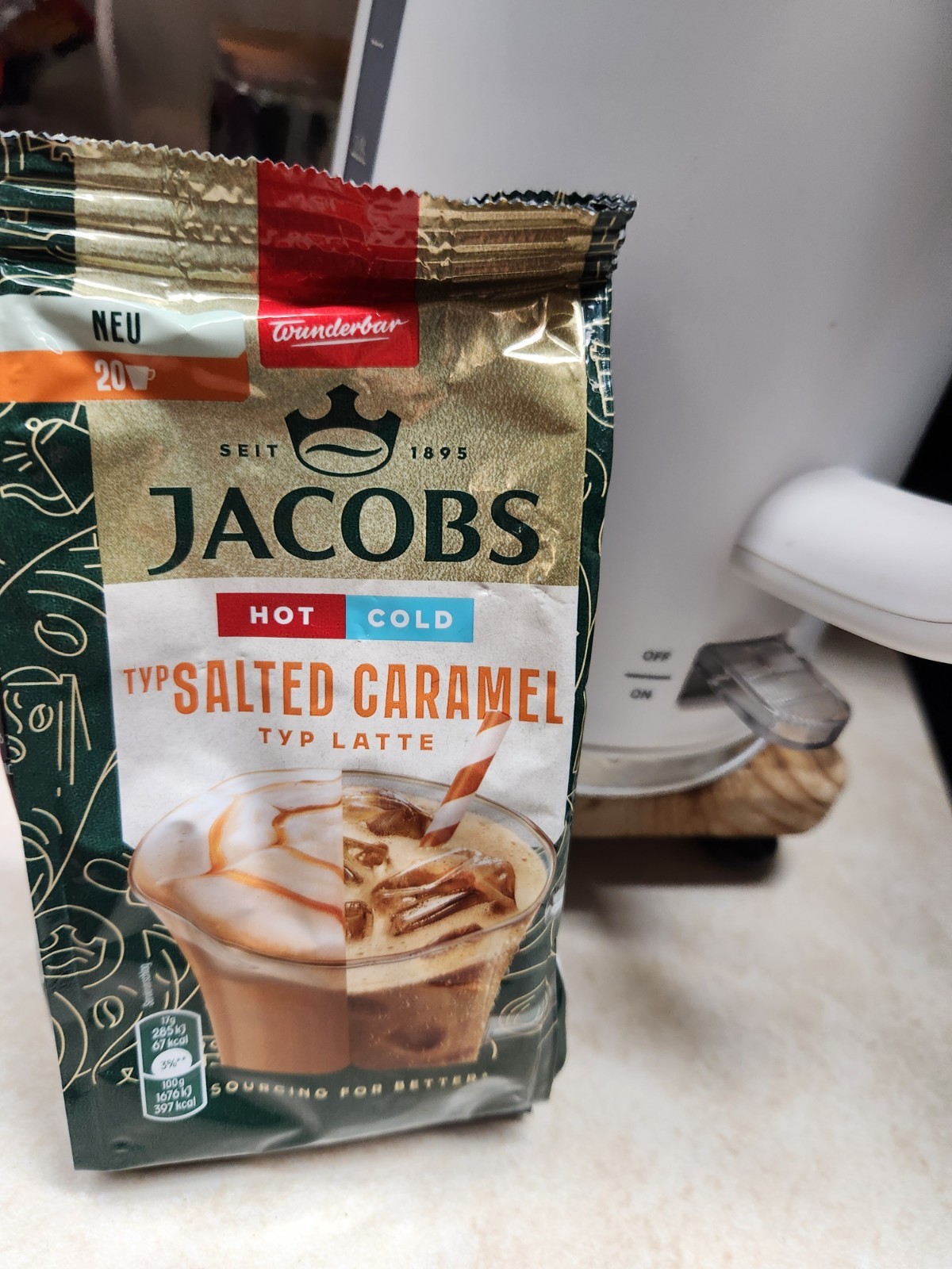 Jacobs Salted Caramel TYP Latte - bulk bag 20 cups gallery