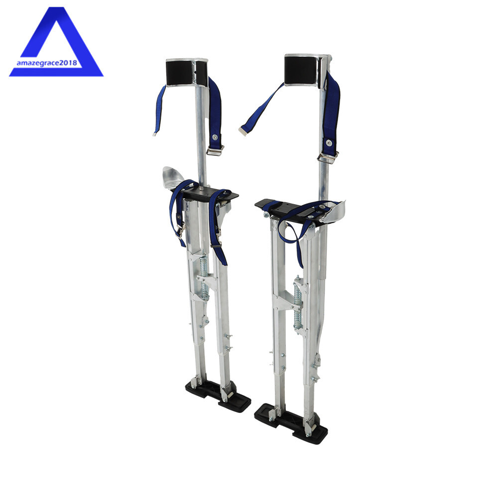 Adjustable 36 - 48 In Drywall Stilts Painters Tools Aluminum 3 Color gallery