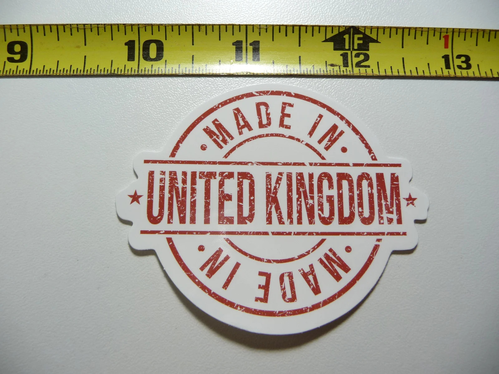 MADE IN UNITED KINGDOM SMALL STICKER DECAL TRAVEL REPRODUCTION RETRO gallery