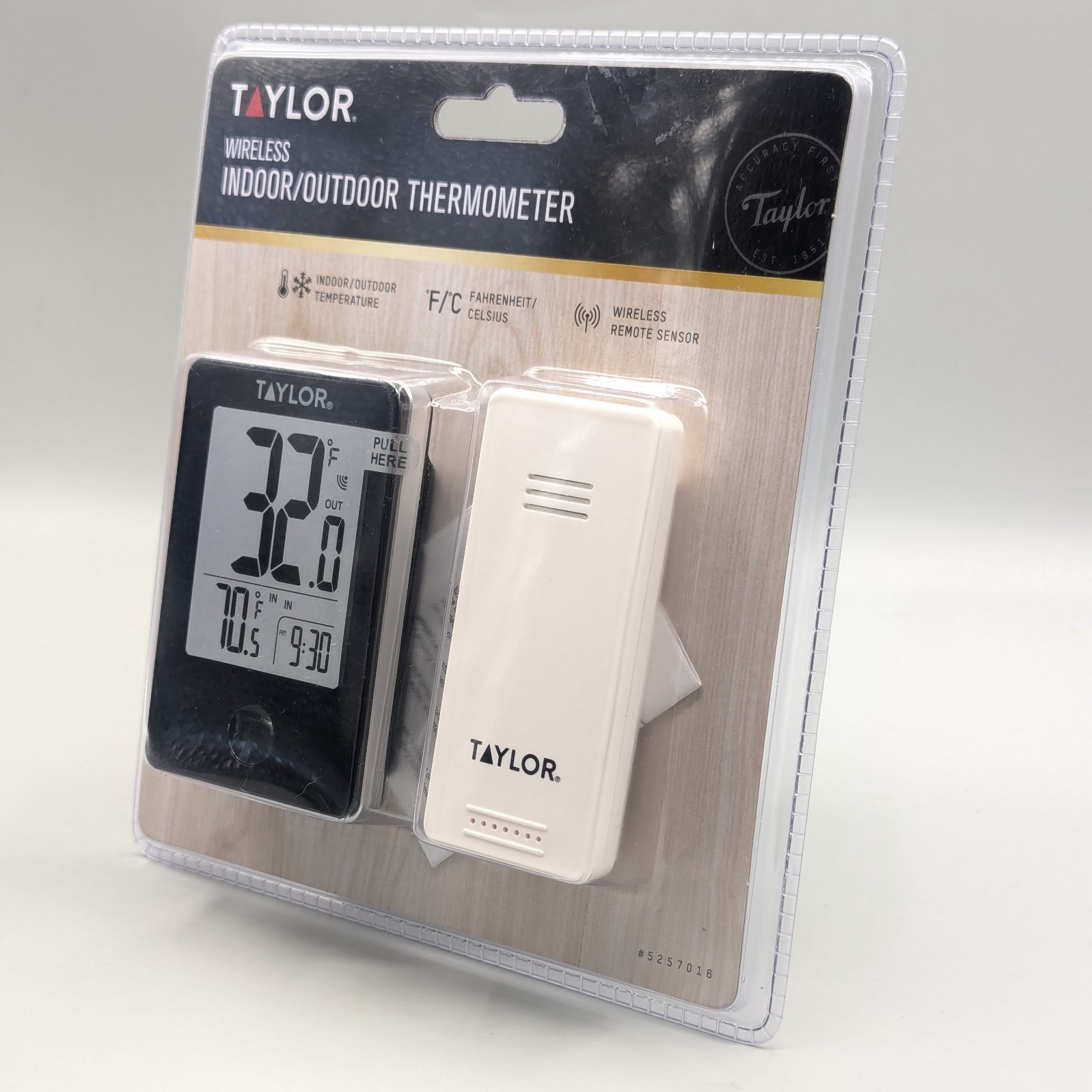 New Taylor Digital Wireless Thermometer with Remote Indoor/Outdoor Sealed gallery