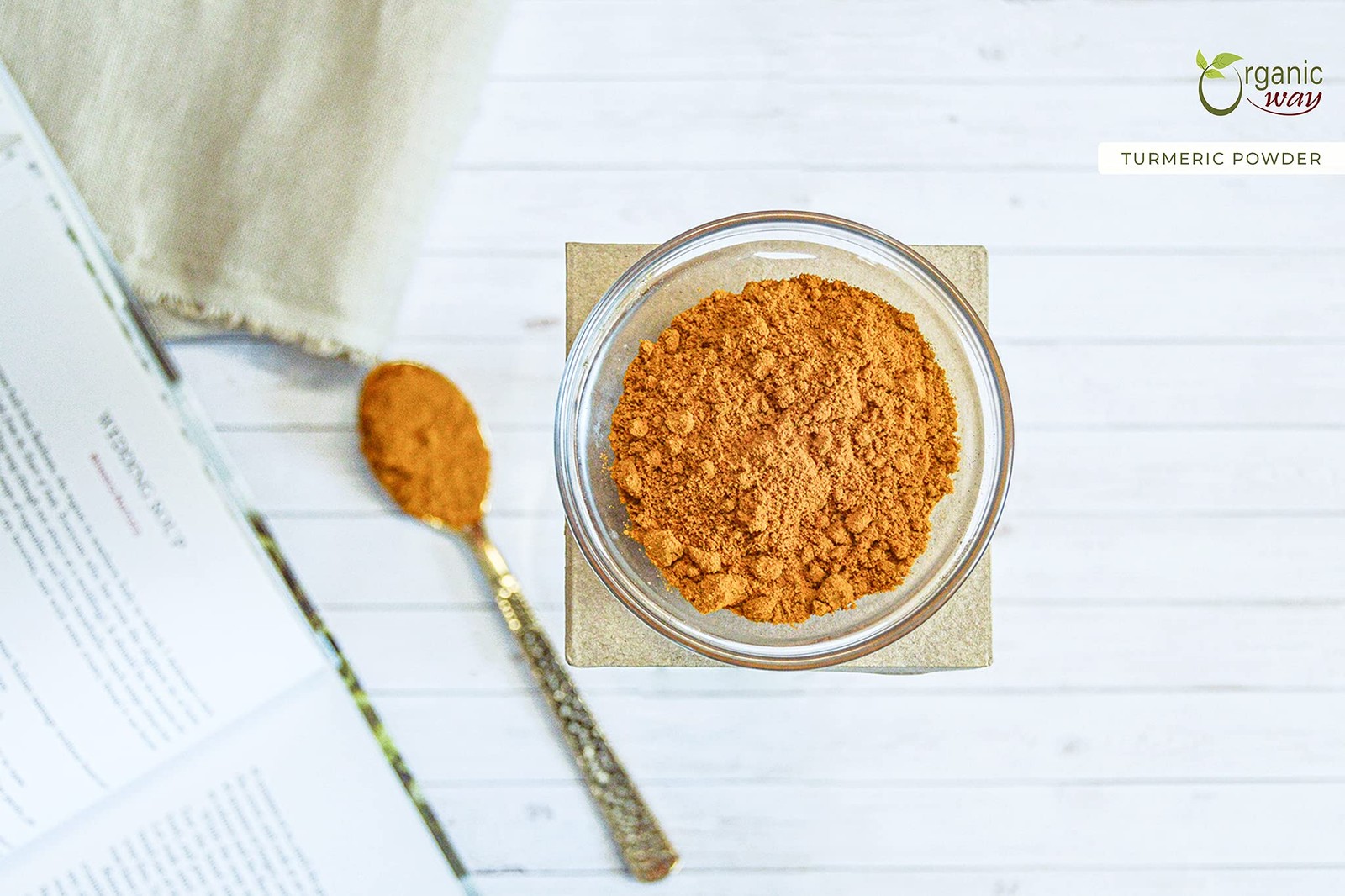Turmeric/Haldi Root Powder Kosher & USDA Certified | NonGMO & Gluten Free | ... gallery