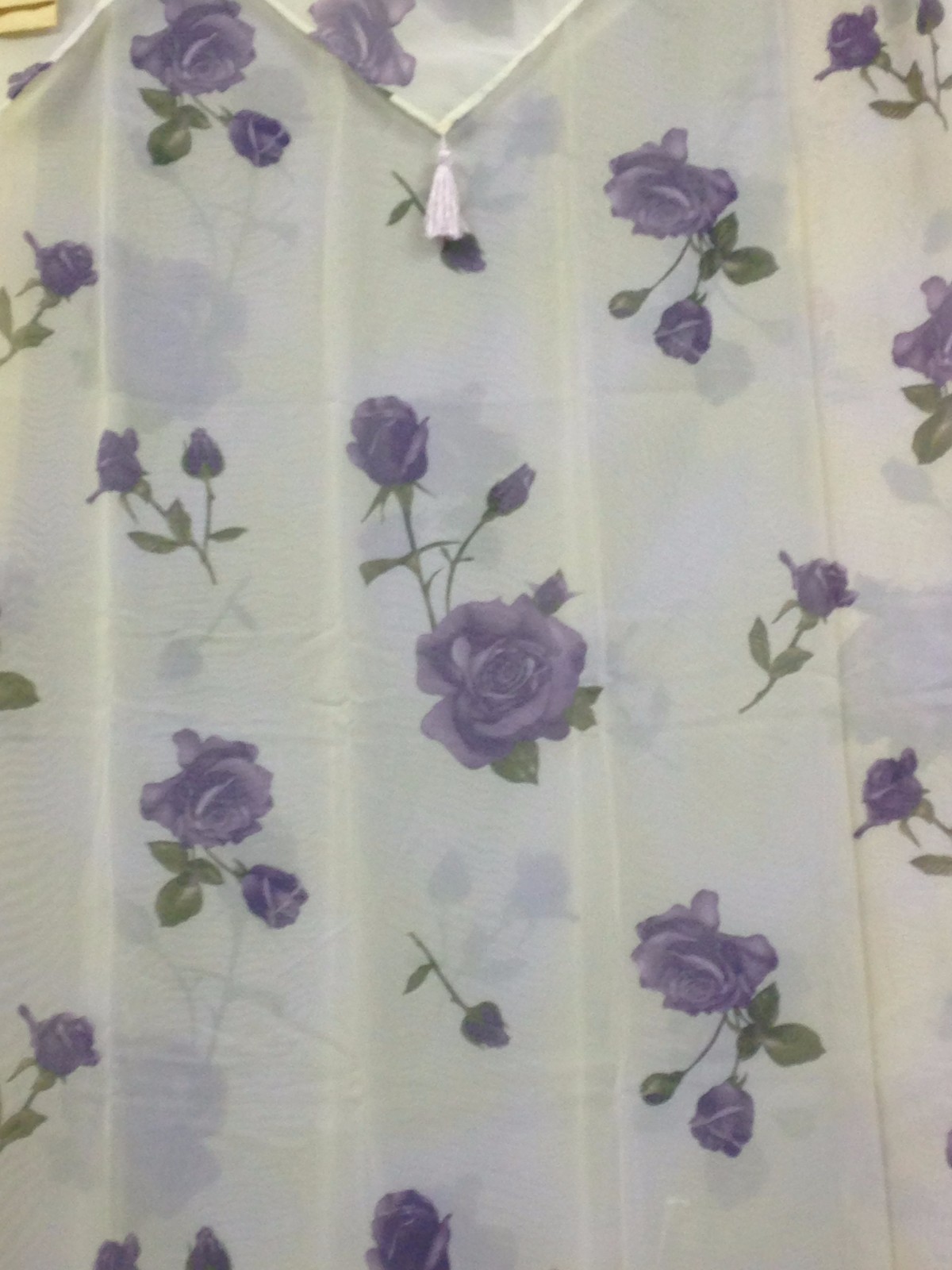 72in X 72in Shower Curtain Set w/Plastic Hooks Designed Panel Home Bathroom NEW gallery