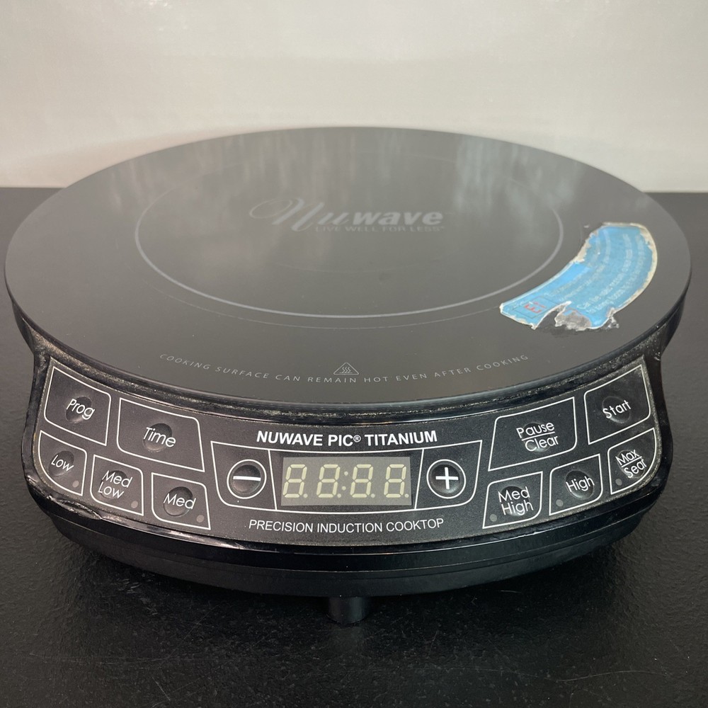 NuWave Precision Induction Electric Cooktop 30121 1300W Works Good