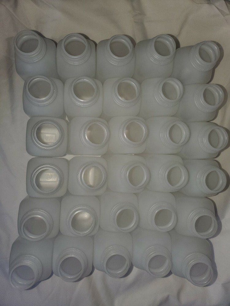 30 pack 16 oz. Empty Plastic Juice Bottles with Tamper Evident Caps👑