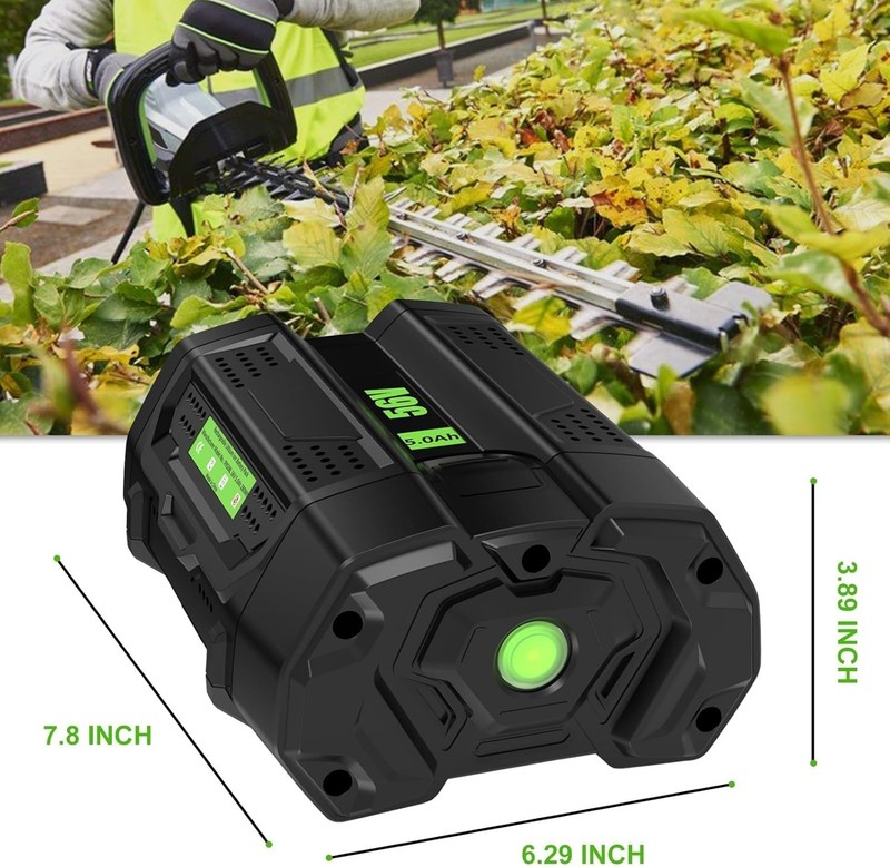 2PACK For EGO 56V 56Volt BA2800T POWER+ 5.0AH Battery Lithium Ion BA2240 BA1400T gallery