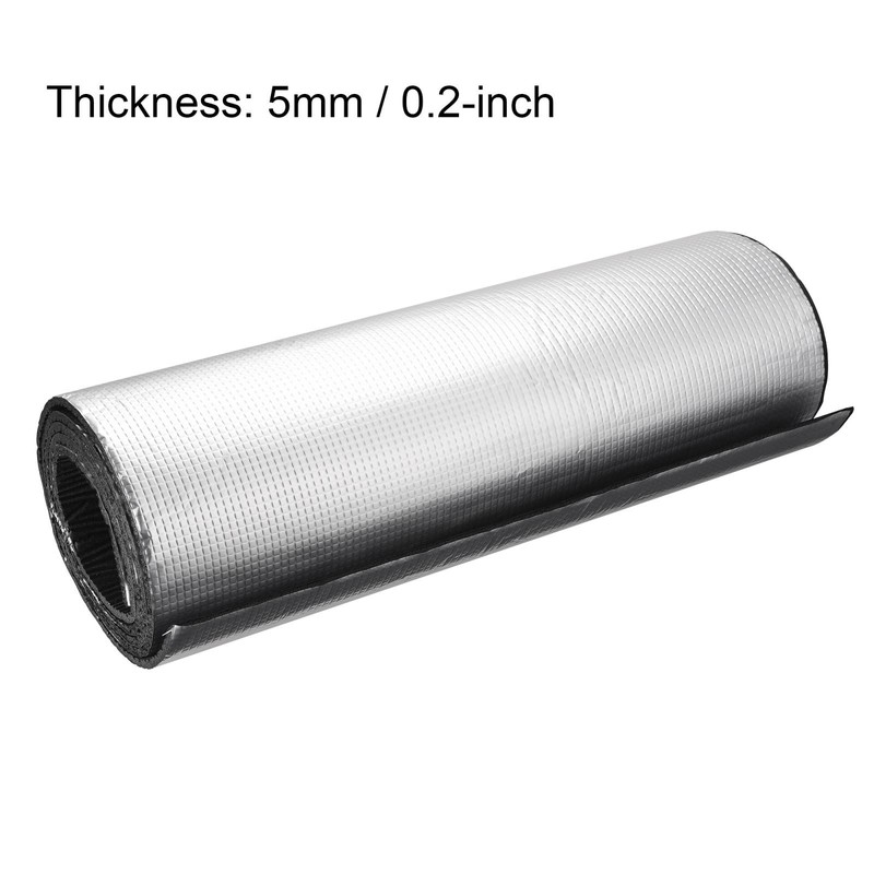 Insulation Sheet Self-adhesive Embossed Aluminum Foil Waterproof 2mx0.5mx5mm gallery