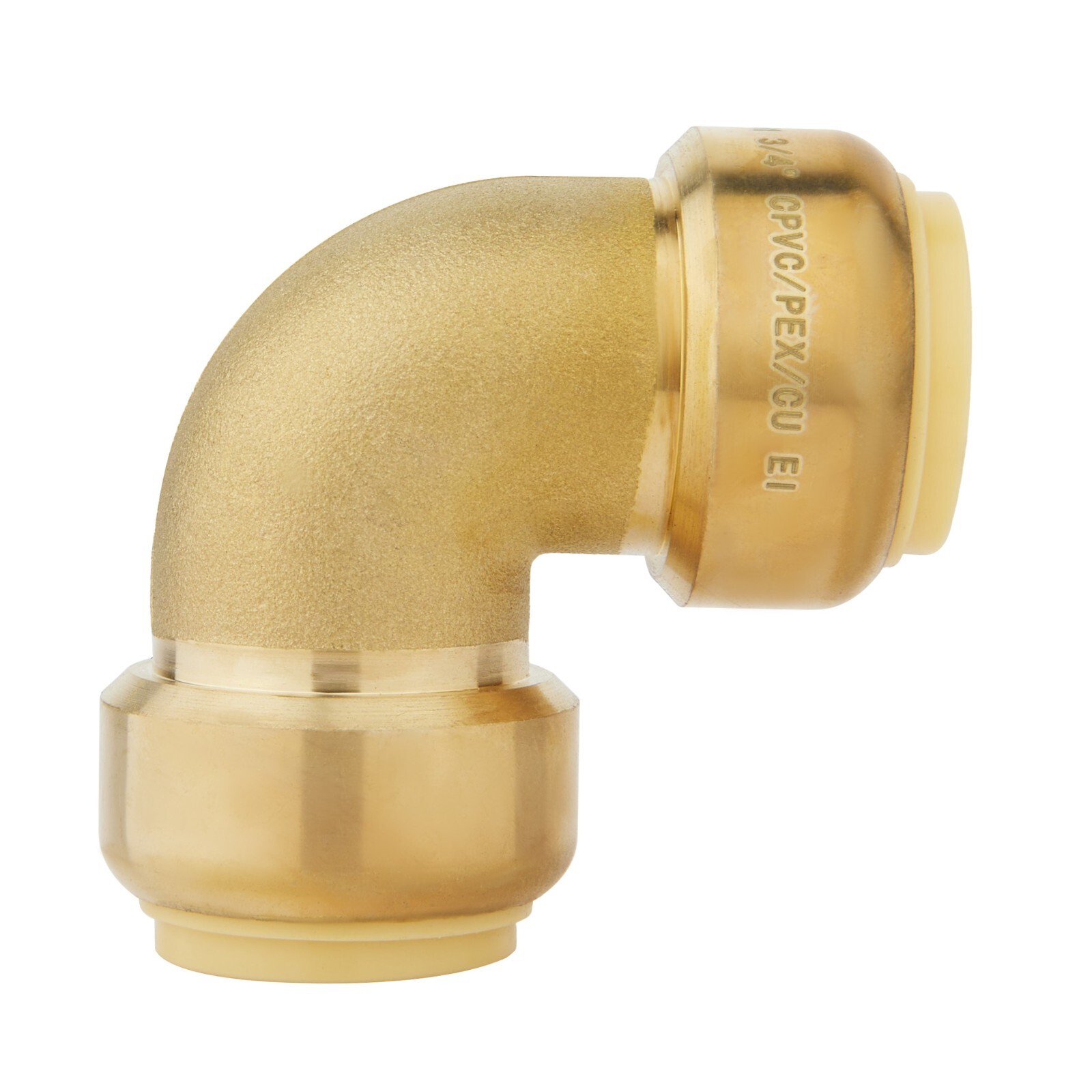 EFIELD 20PCS 1/2" X 1/2" PUSH FIT COUPLINGS , ELBOW (10PCS/EA) BRASS FITTINGS. gallery