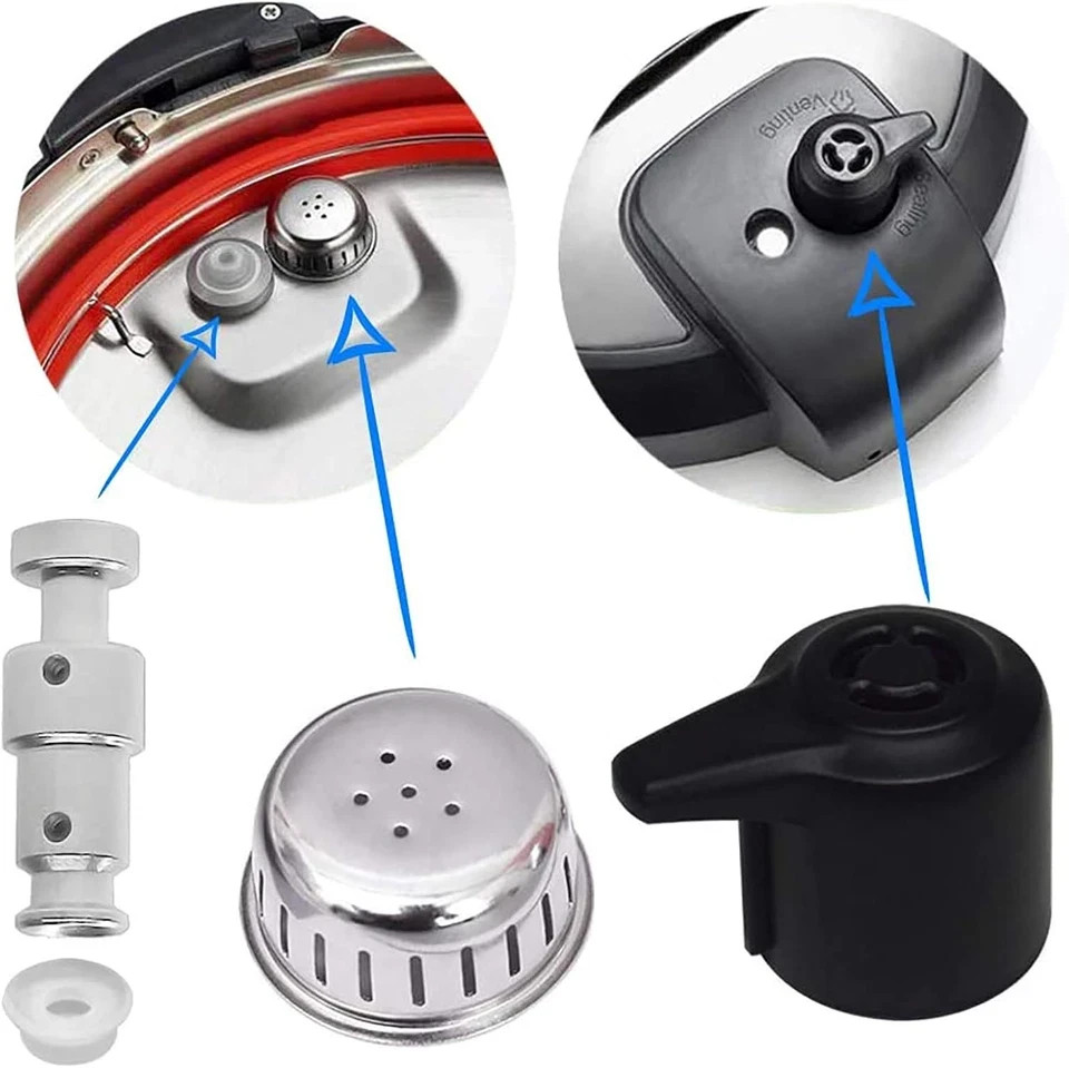 Steam Release Handle, Original Float Valve Replacement Parts with 3 Silicone Cap gallery